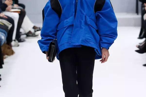 The Art of the Half-Worn Jacket: Demna's Latest Fashion Statement
