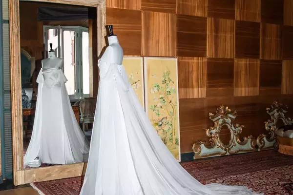 Dove Cameron's Dream Wedding Gown by Valentino