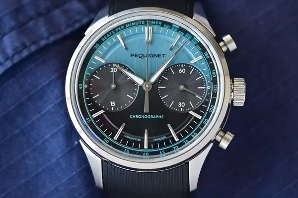 Pequignet's New Royale Paris Chronograph: A Tribute to French Touch Music with BPM Tracker