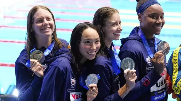 USA Swim Team Battles Illness at World Aquatics Championships