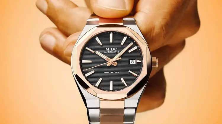 Mido Unveils New Two-Tone Multifort 8 One Crown Sports Watch