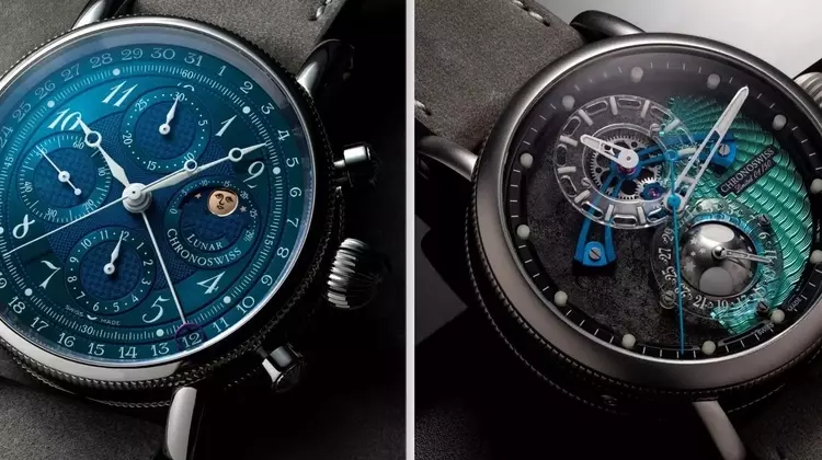 Chronoswiss Unveils Lunar Chronograph Aurora and Space Timer Gravity: Two Cosmic Timepieces