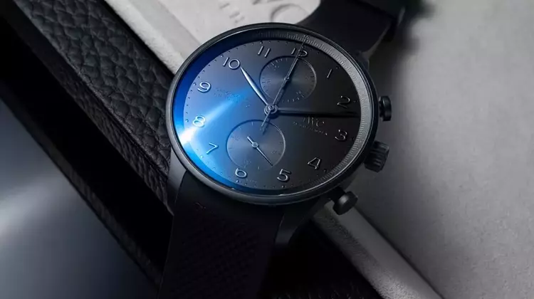 IWC Unveils All-Black Portugieser Chronograph in Ceratanium: A Bold New Era
