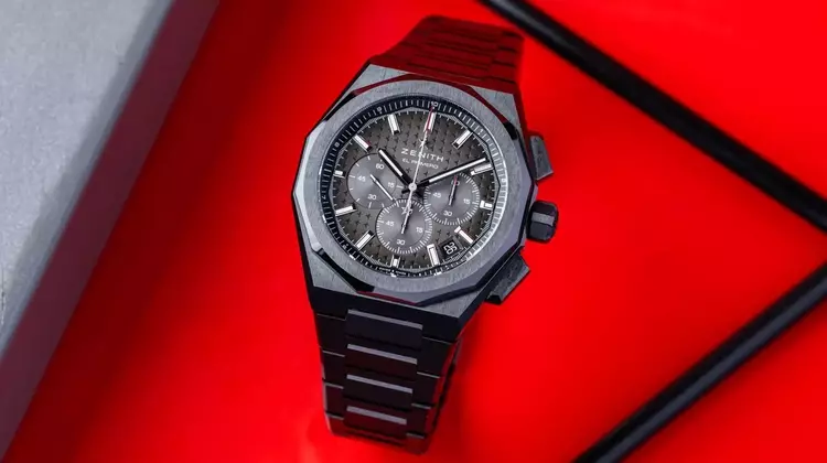 Zenith Defy Skyline Chronograph in Black Ceramic: A Blend of Modernity and Precision