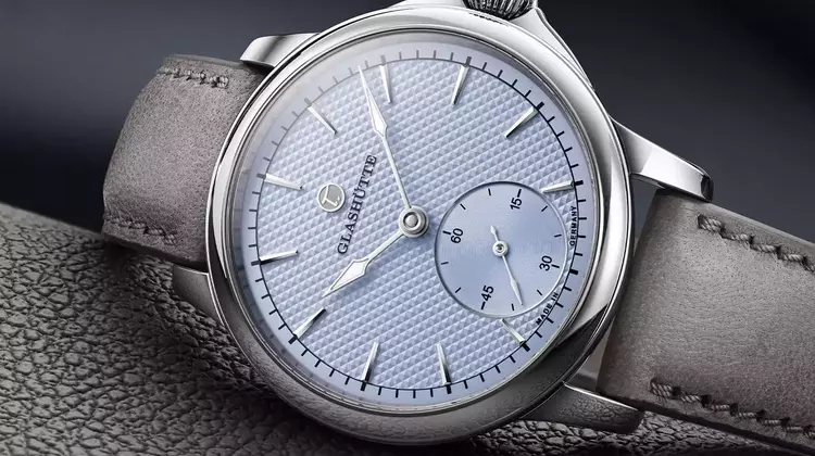 Tutima Unveils Patria Titanium with Light Blue Dial