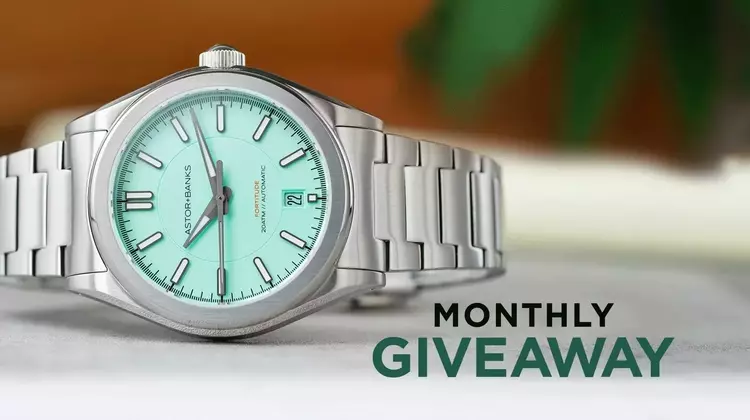 Win an Astor+Banks Fortitude Pro Mint Green Timepiece