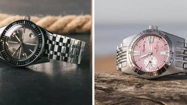 Vintage-Inspired Divers: Favre Leuba Deep Raider Revival vs. Aquastar Deepstar II