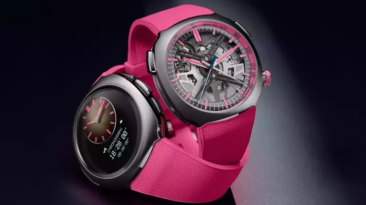 H. Moser & Cie Streamliner Alpine Pink Edition Watches: A Fusion of Horology and F1 Racing