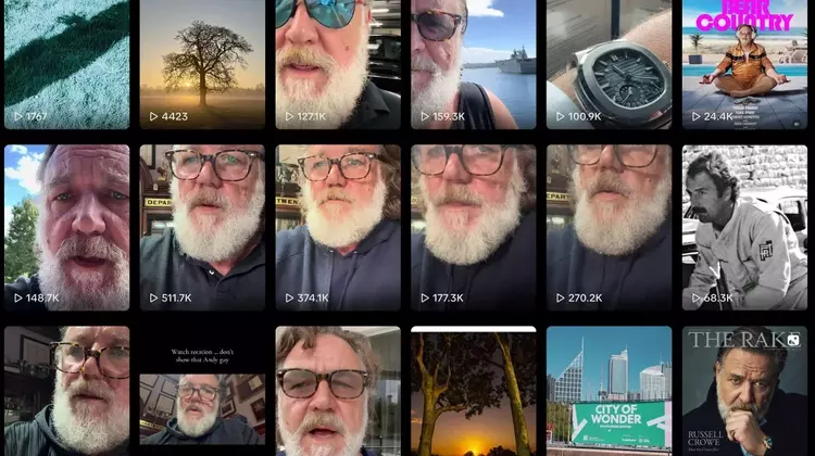 A Deep Dive into Russell Crowe's Eclectic Watch Collection Revealed on TikTok