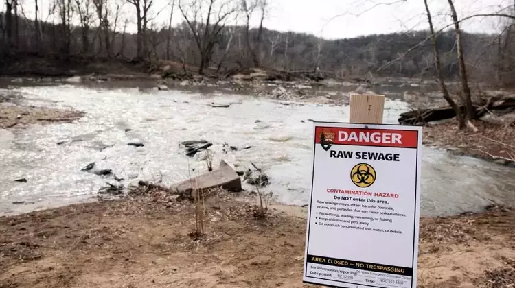 Class-Action Lawsuit Filed Over Potomac Sewage Spill