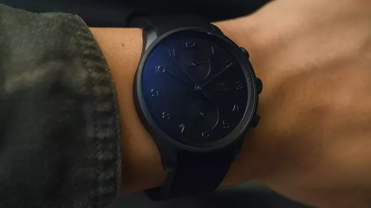 IWC Portugieser Chronograph Ceratanium: A Fusion of Elegance and Tactical Edge