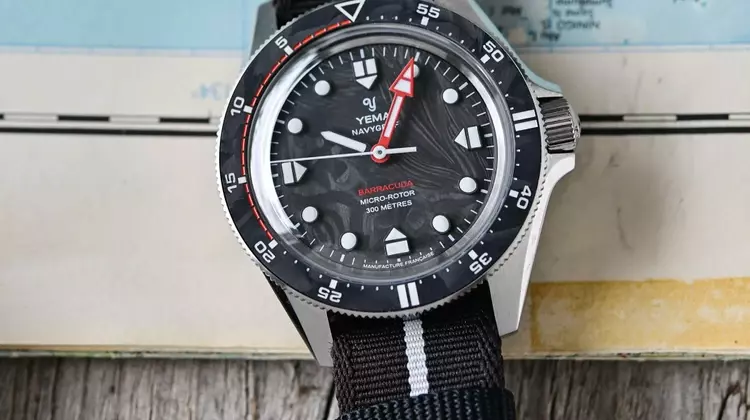 Yema Unveils Navygraf Barracuda CMM.20 Limited Edition Dive Watch