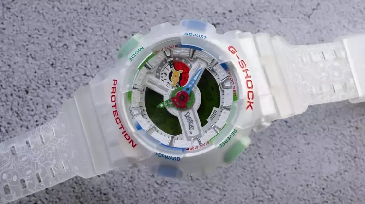 Casio and Pokémon Collaborate on 30th Anniversary G-Shock GA-110PKM Watch