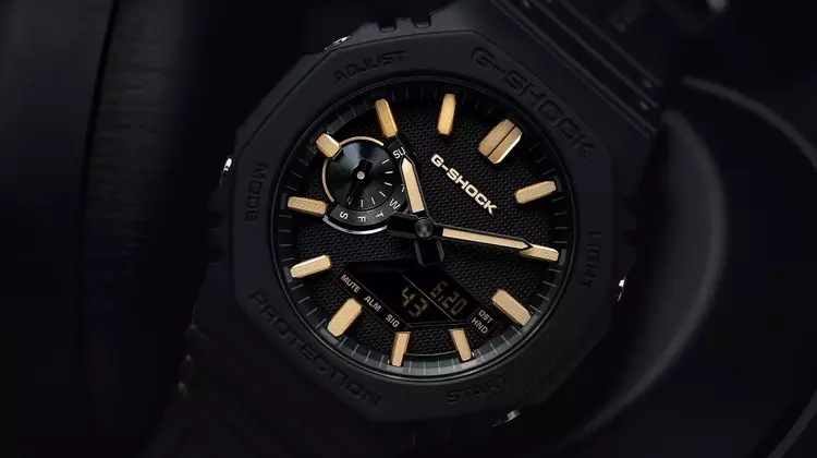 Casio G-SHOCK Luxe Black Collection: Elevated Octagonal Timepieces