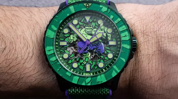 Fossil x Marvel Incredible Hulk Automatic Limited Edition Watch
