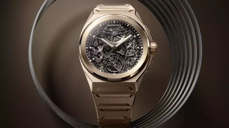 Bianchet Rotondo UltraFino Rose Gold: A Masterpiece of Contrasting Aesthetics