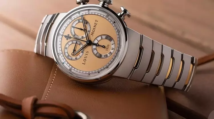 Louis Moinet 1816 Chronograph Champagne: A Homage to Horological History