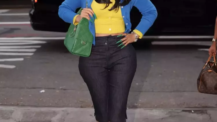 Cardi B's Coordinated Fall Ensemble: A Masterclass in Detail
