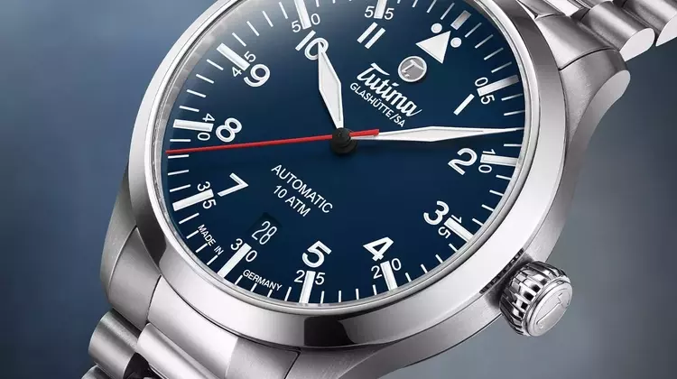 Tutima Unveils the Compact Flieger T5 Titanium Pilot's Watch