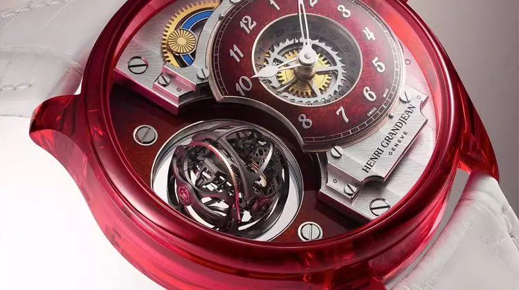 Henri Grandjean & Cie Unveils Magician Atrivm Green and Red Sapphire Timepieces