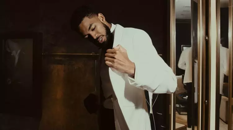 NBA Champion Karl-Anthony Towns Prepares for His Wedding Day