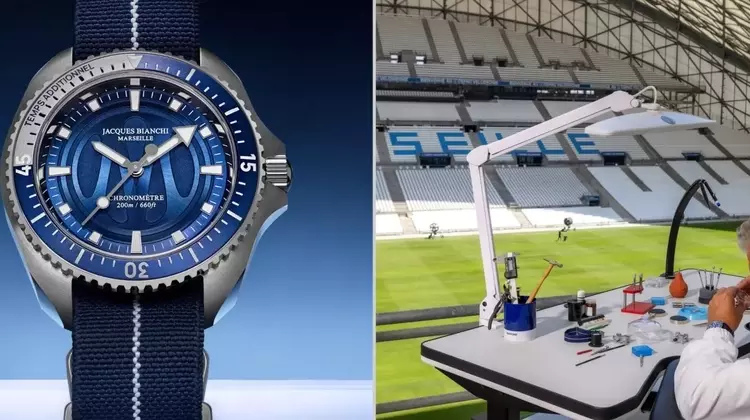 Olympique de Marseille and Jacques Bianchi Unveil Limited Edition Chronometer