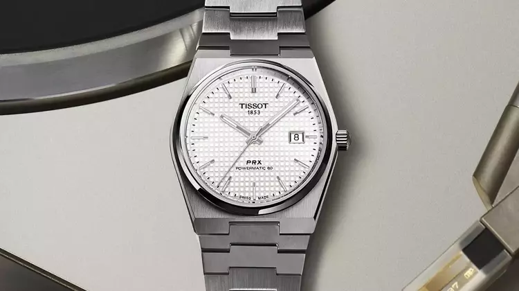 Tissot PRX 40mm Powermatic 80: New Mother-of-Pearl Dial Unveiled