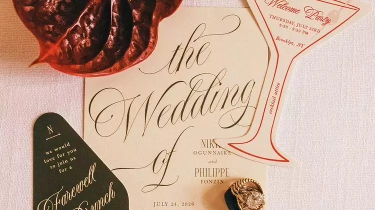 Nikki Ogunnaike and Philippe Fonzin's Brooklyn Wedding: A Celebration of Love and Fashion