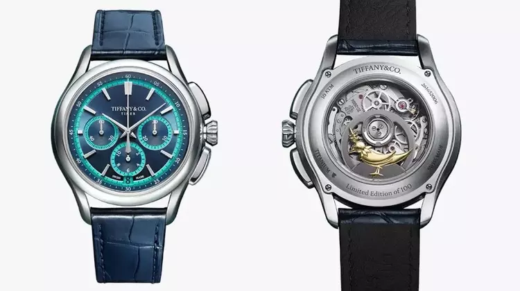 Tiffany & Co. Unveils New Limited-Edition Navy Blue Timer Chronograph in Titanium