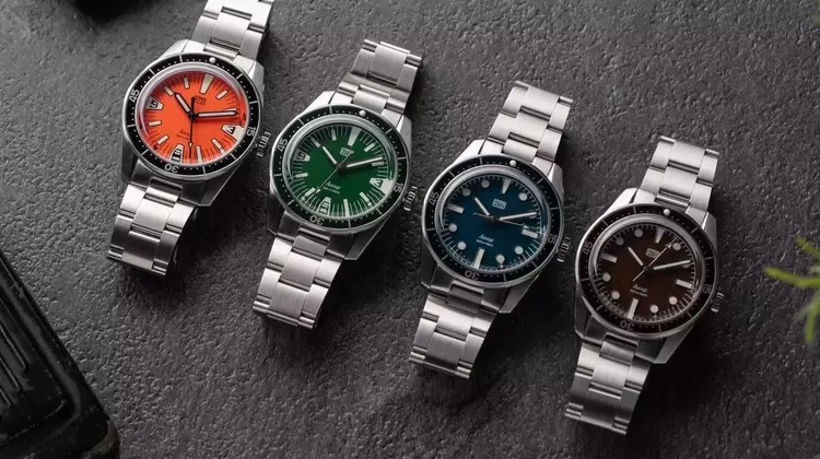 New Vibrant Hues for HTD Aquatìc Dive Watches