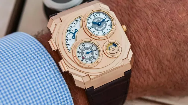 Bulgari Octo Finissimo Dual Time x Vianney Halter: A Fusion of Horological Excellence
