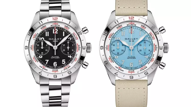 Gallet Reintroduces the Iconic Flying Officer Watch Series