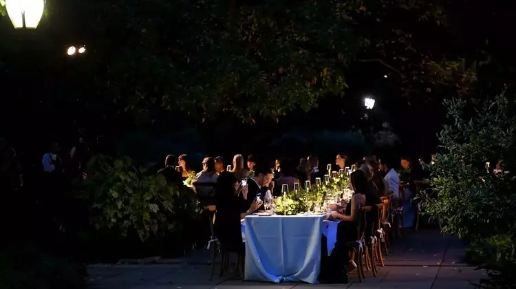 Boucheron's Elegant Dinner Party in Central Park: A Fashion Week Highlight