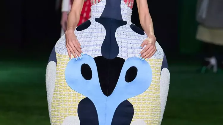 Painter Amy Sherald's Immersive Experience at Thom Browne's Spring 2027 Fashion Show