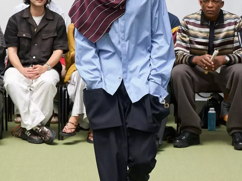 Sacai's Spring 2027 Menswear Collection: A Vision of Modernity