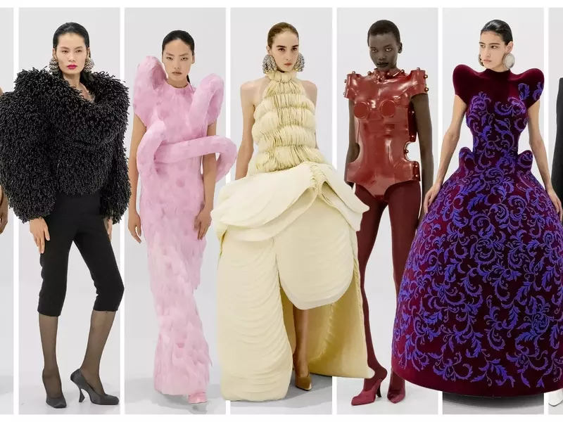Duran Lantink Infuses Jean Paul Gaultier Couture with Playful Irreverence