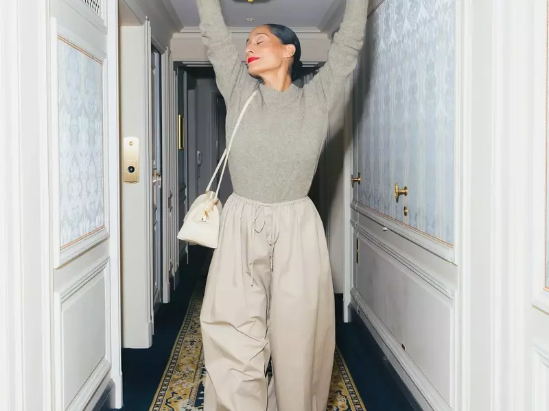 Tracee Ellis Ross Prepares for Celine's Spring/Summer 2027 Show in Paris